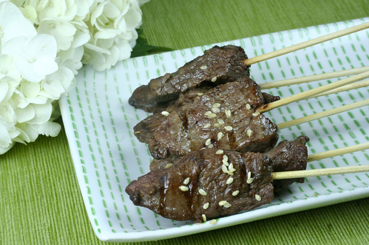 Korean on sale beef skewers