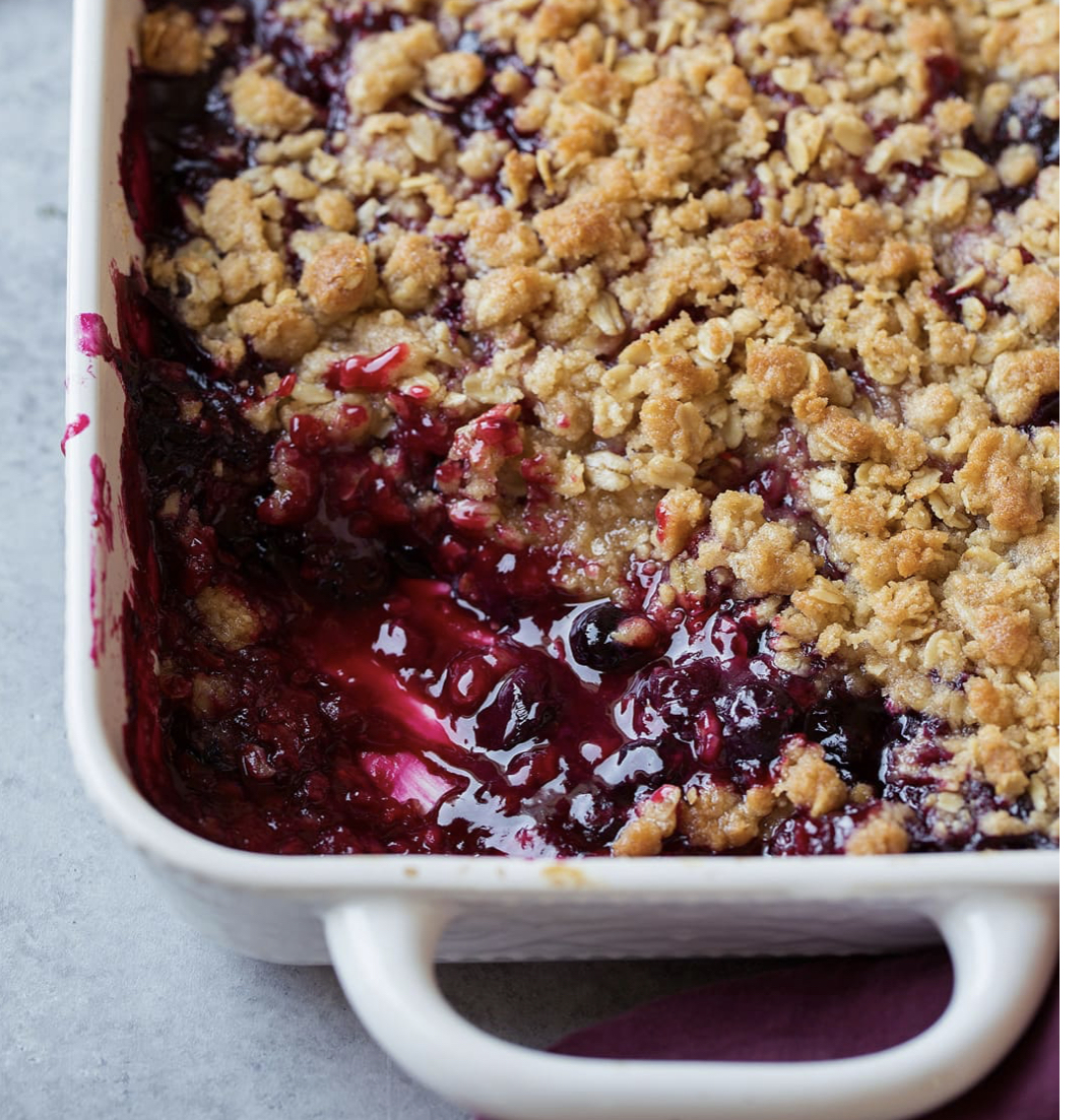 Mixed Berry Crumble Katiechin